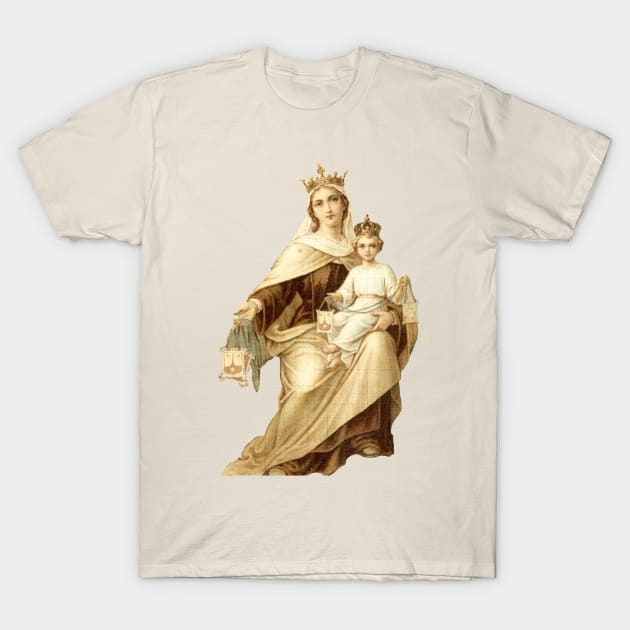 Our Lady of Mount Carmel T-Shirt by big_owl